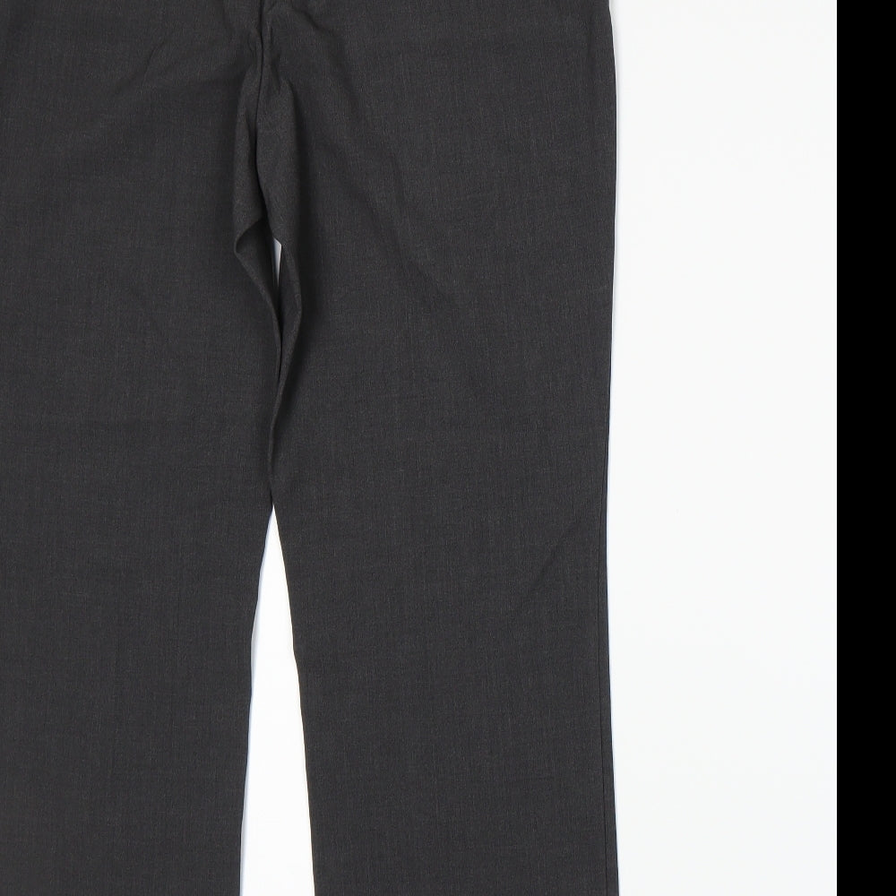 Marks and Spencer Womens Grey   Trousers  Size 14 L26 in