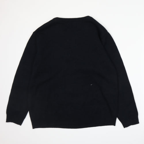 Preworn Mens Blue  Knit Pullover Jumper Size M