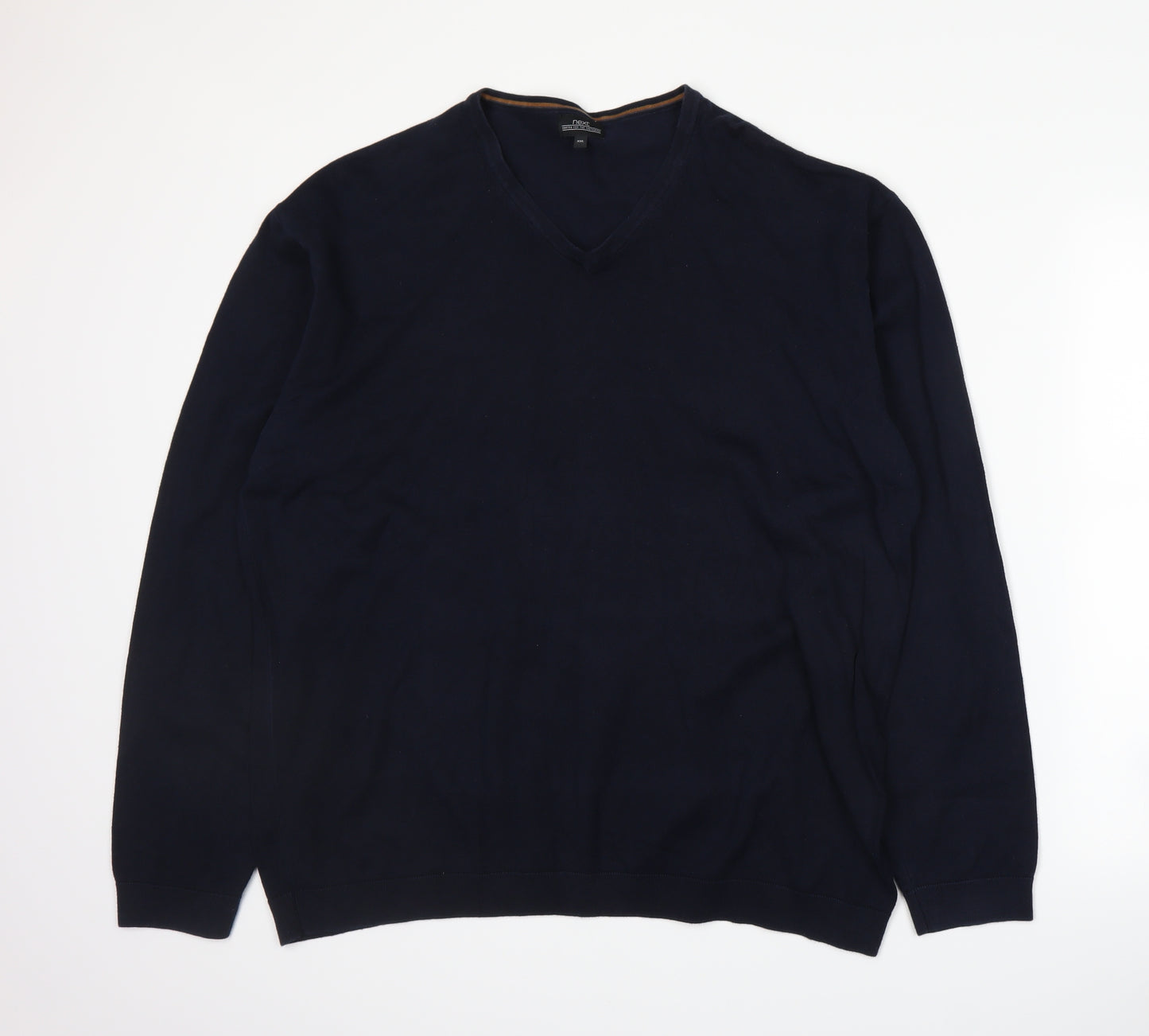 NEXT Mens Blue  Knit Pullover Jumper Size 2XL