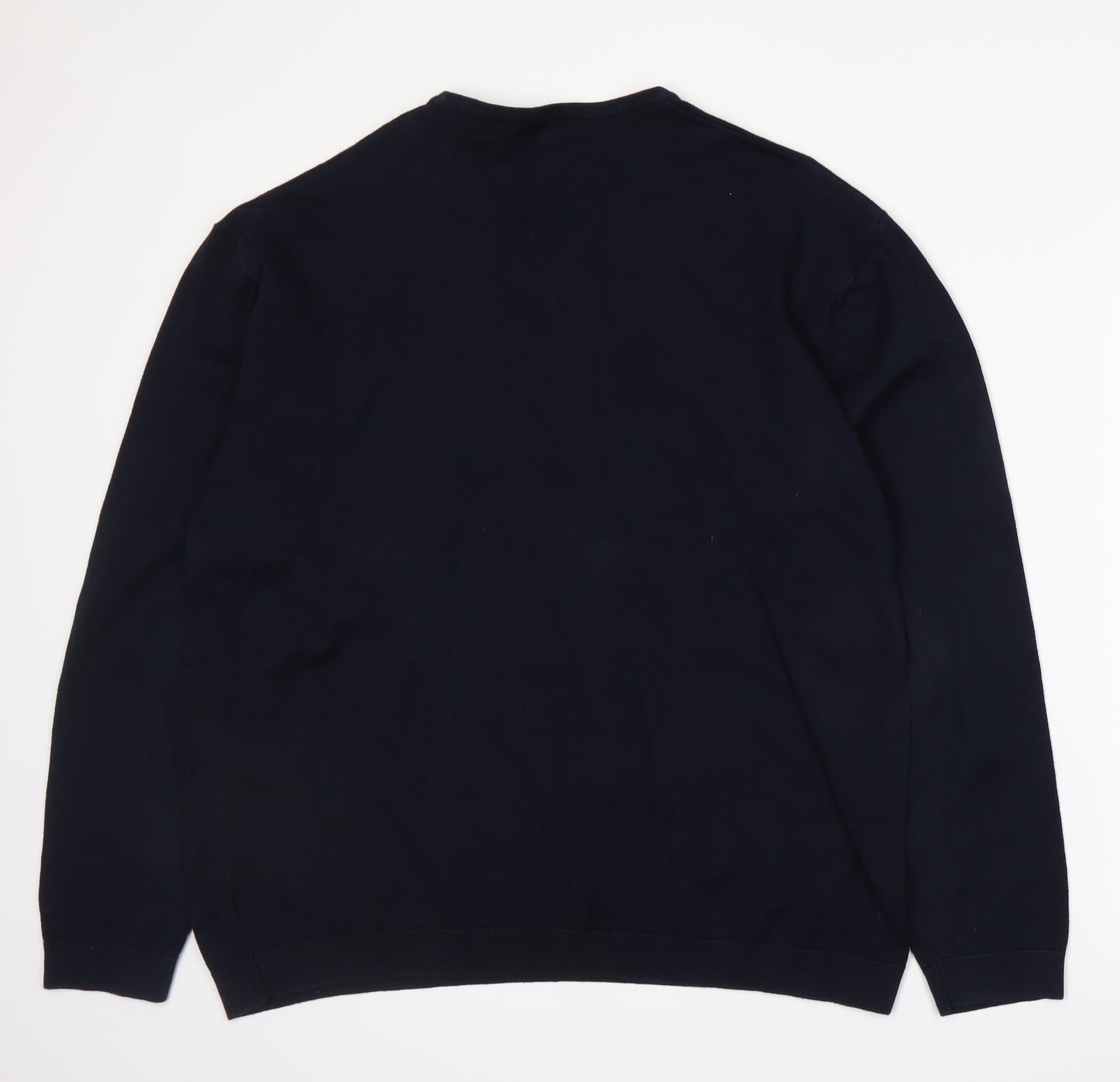 NEXT Mens Blue  Knit Pullover Jumper Size 2XL