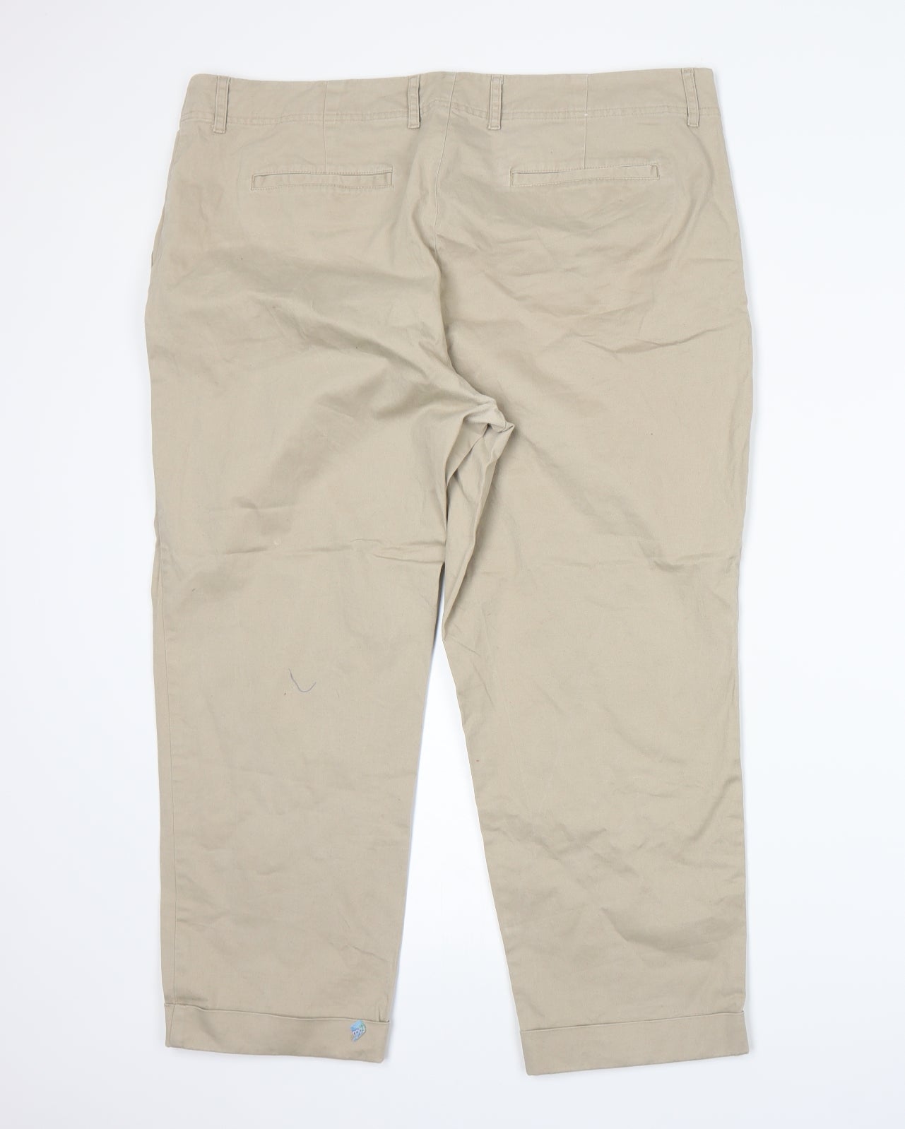 Gap Womens Beige   Chino Trousers Size 18 L23 in