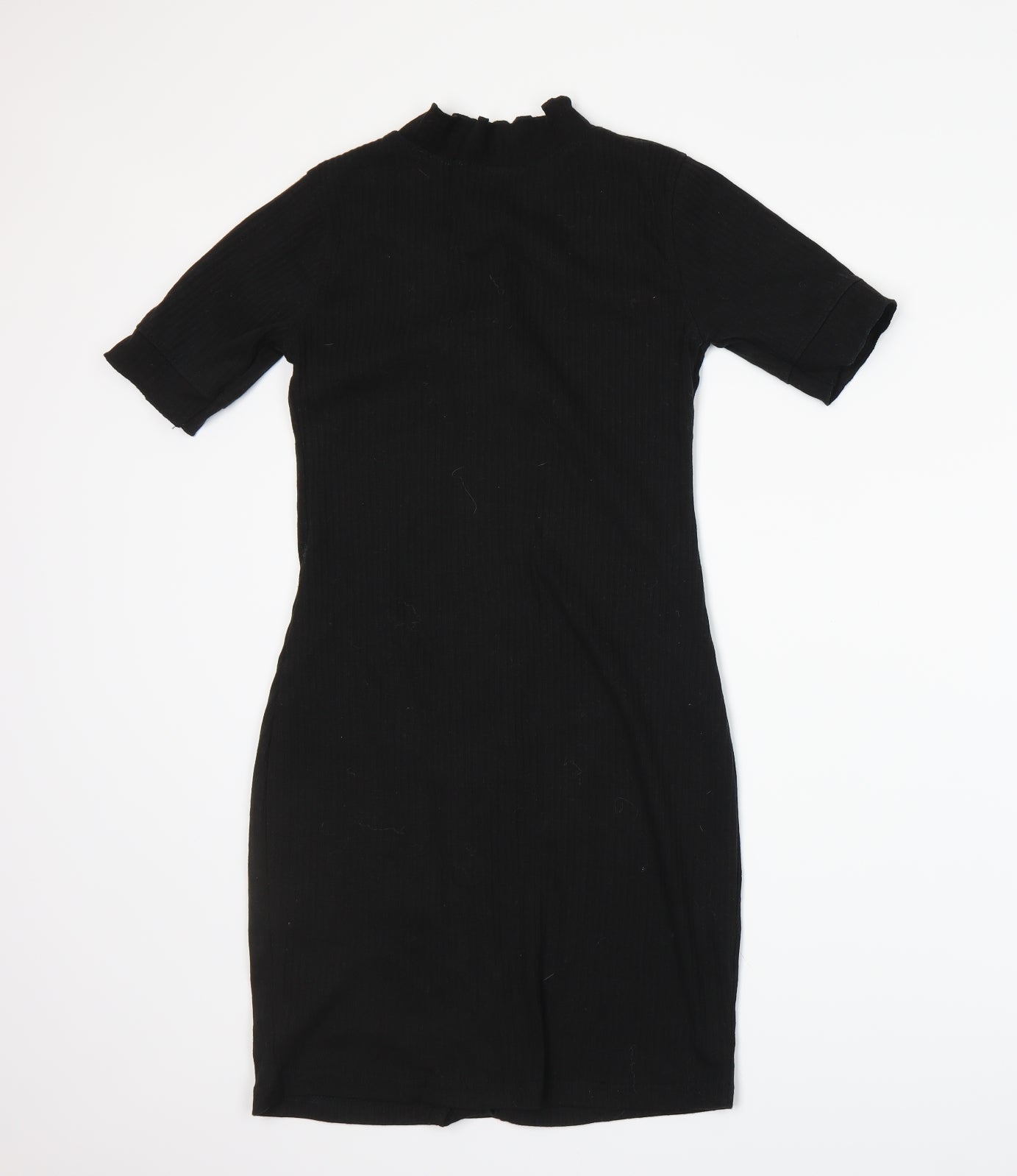 PRETTYLITTLETHING Womens Black   Jumper Dress  Size 8