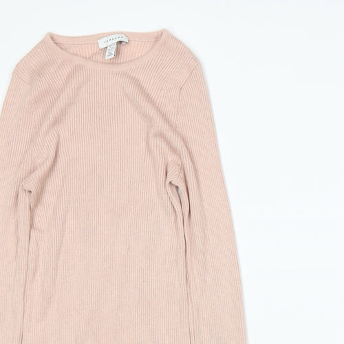 Topshop Womens Pink   Pullover Jumper Size XS