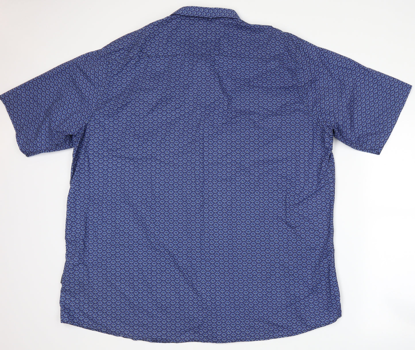 Mish Mash Mens Blue    Button-Up Size 2XL