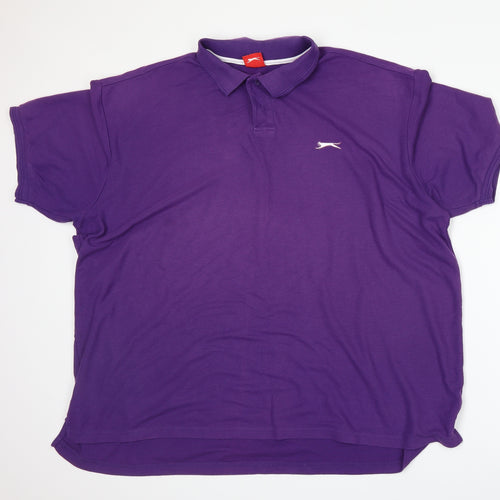 Slazenger Mens Purple    Polo Size 4XL
