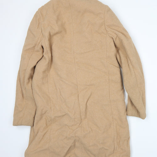 New Look Womens Beige   Overcoat Coat Size 10