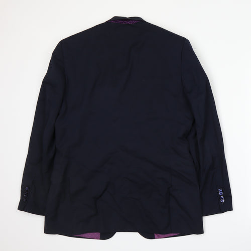Greenwoods Mens Blue   Jacket Suit Jacket Size L