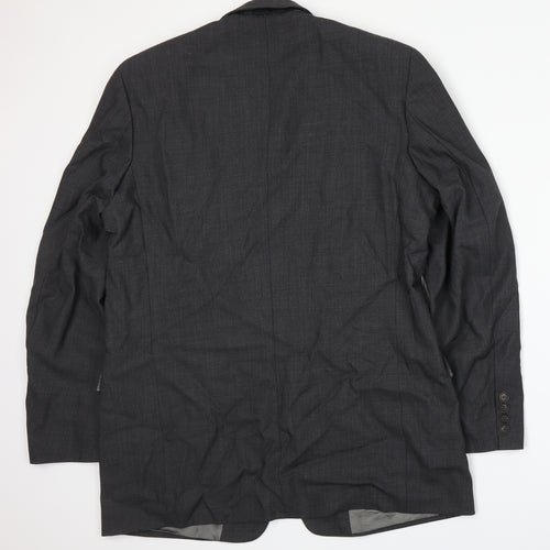 Blazer Mens Grey   Jacket Suit Jacket Size L