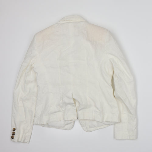 F&F Womens White   Jacket Suit Jacket Size 14
