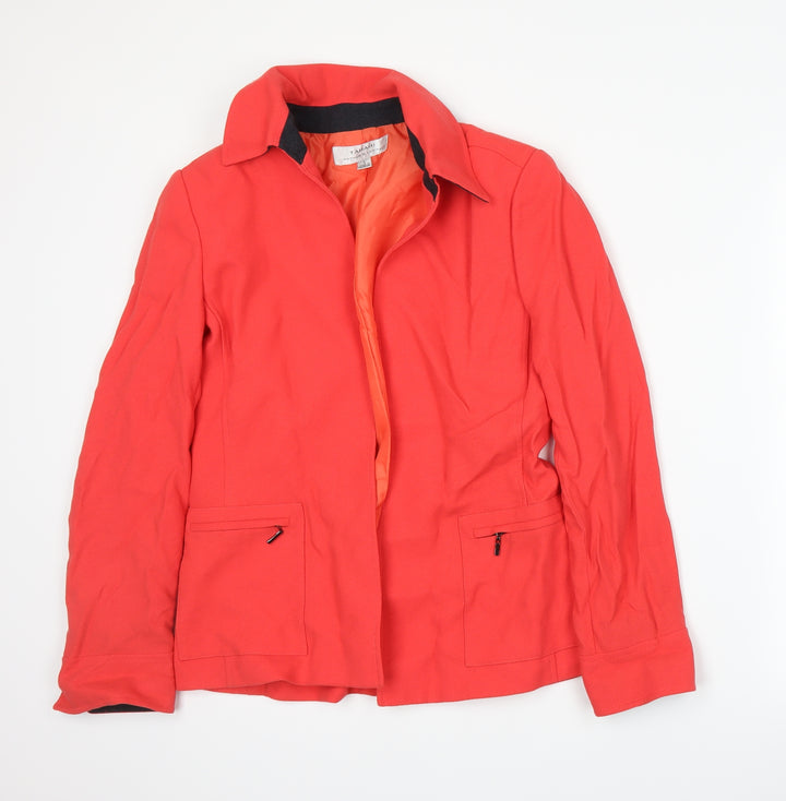 Tahari Womens Red   Jacket Blazer Size 6