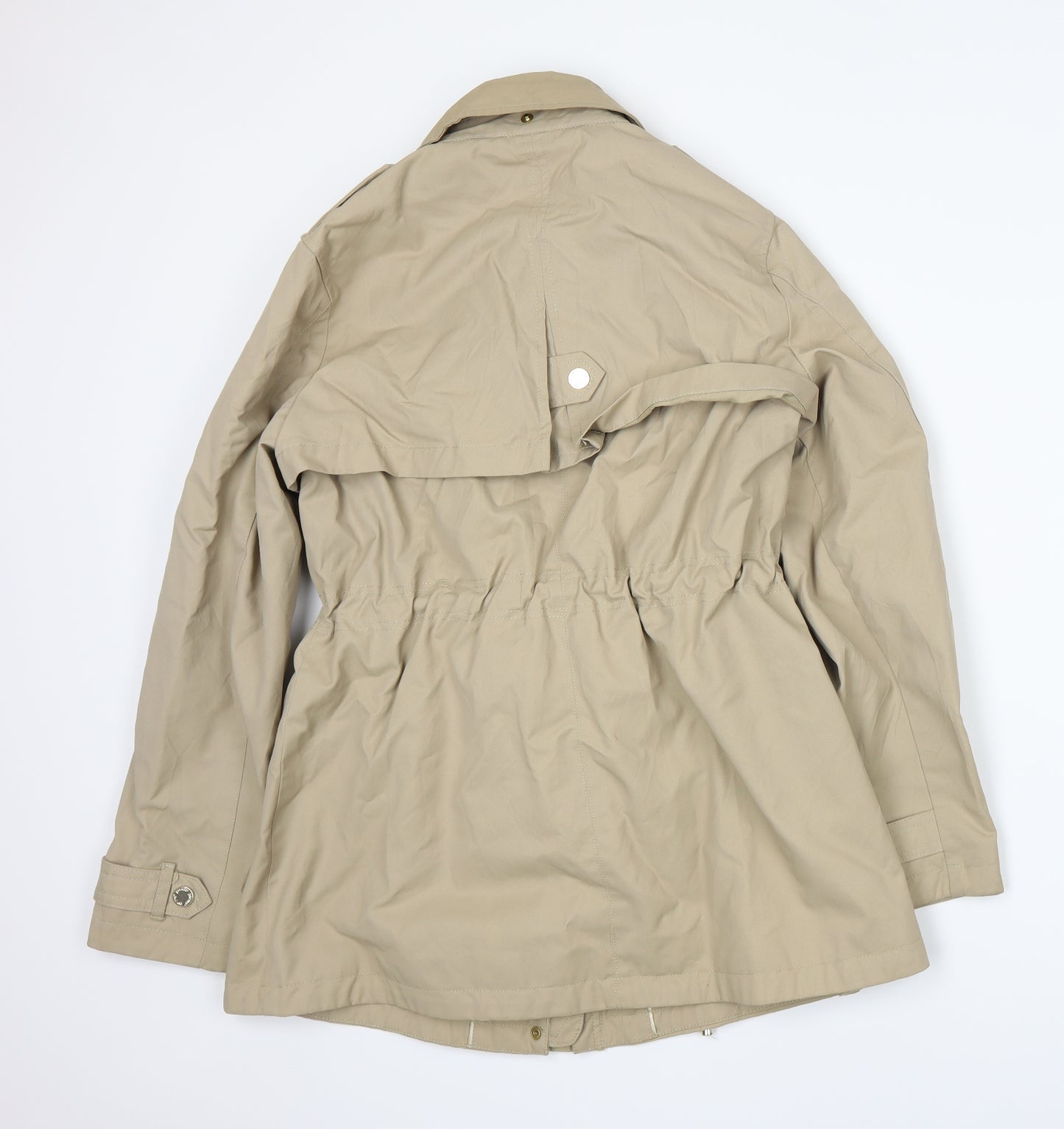 Per Una Womens Beige   Trench Coat Coat Size 14