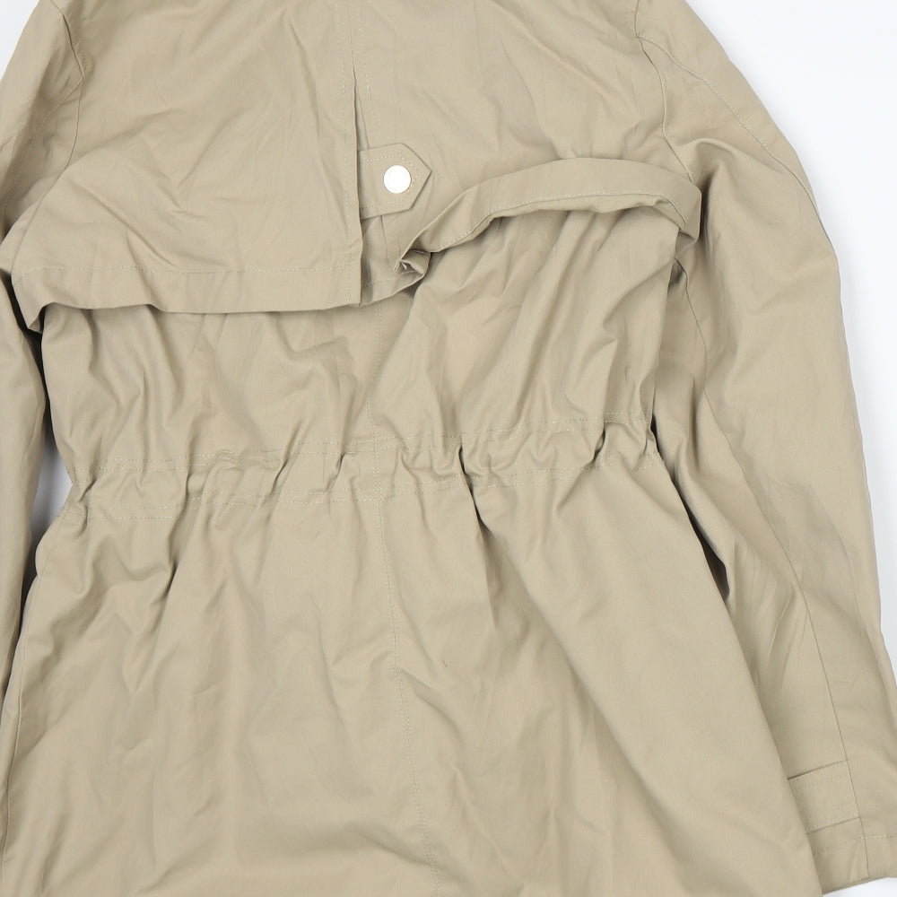 Per Una Womens Beige   Trench Coat Coat Size 14