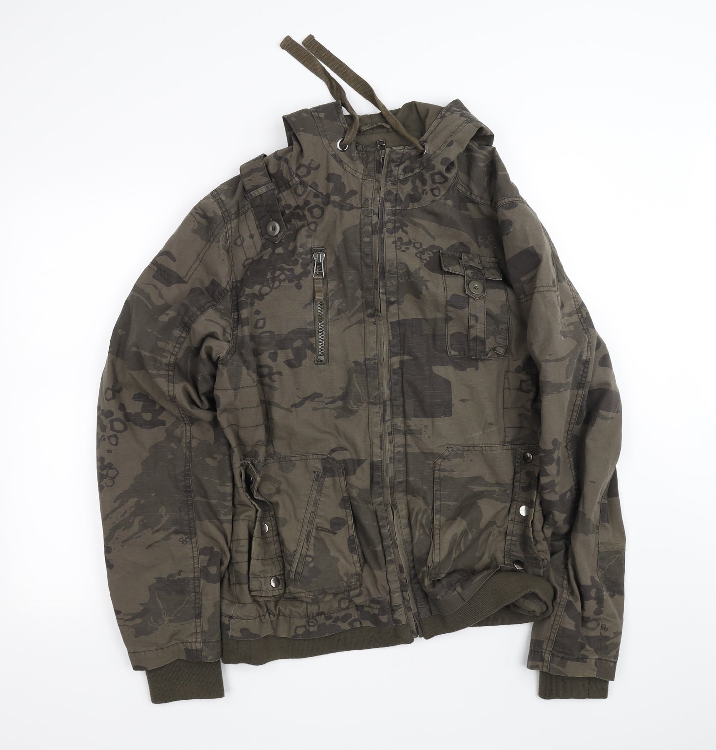 deniem  Mens Green   Jacket Coat Size M