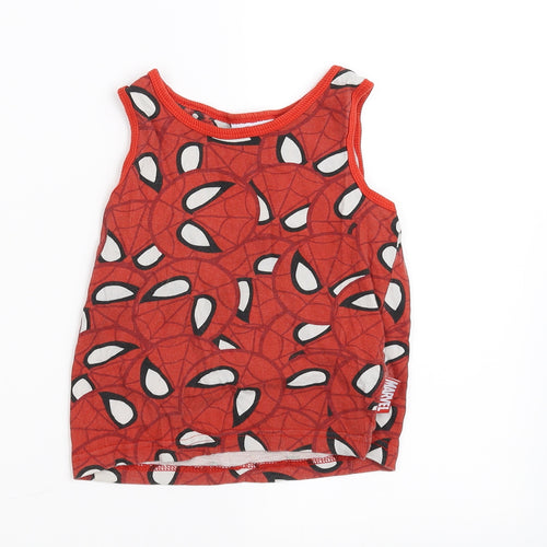 sider man Boys Purple   Basic Tank Size 3-4 Years