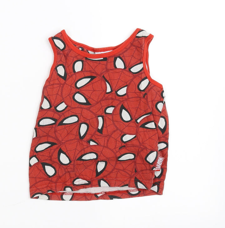 sider man Boys Purple Basic Tank Size 3-4 Years