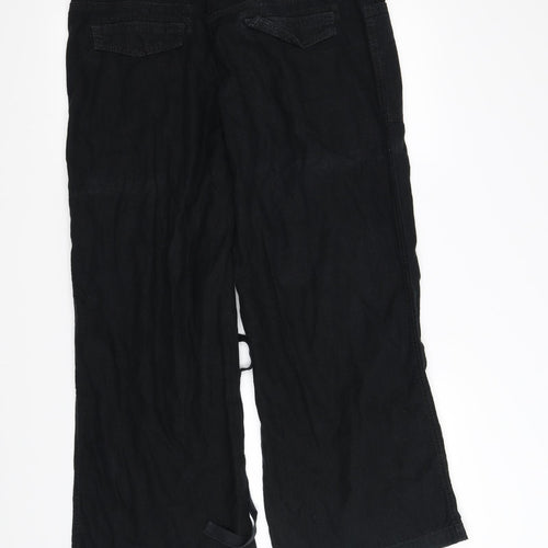 NEXT Womens Black   Sweatpants Trousers Size 14 L28 in