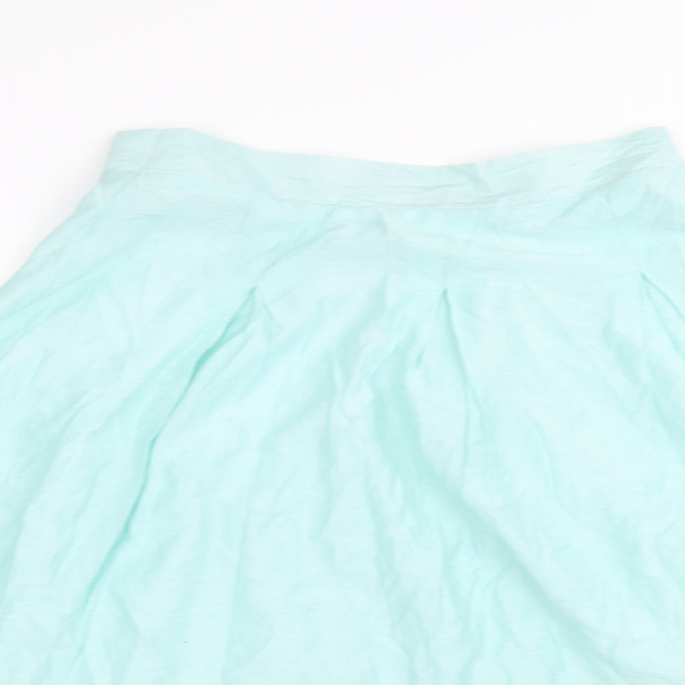 collection Womens Green   Flare Skirt Size 12