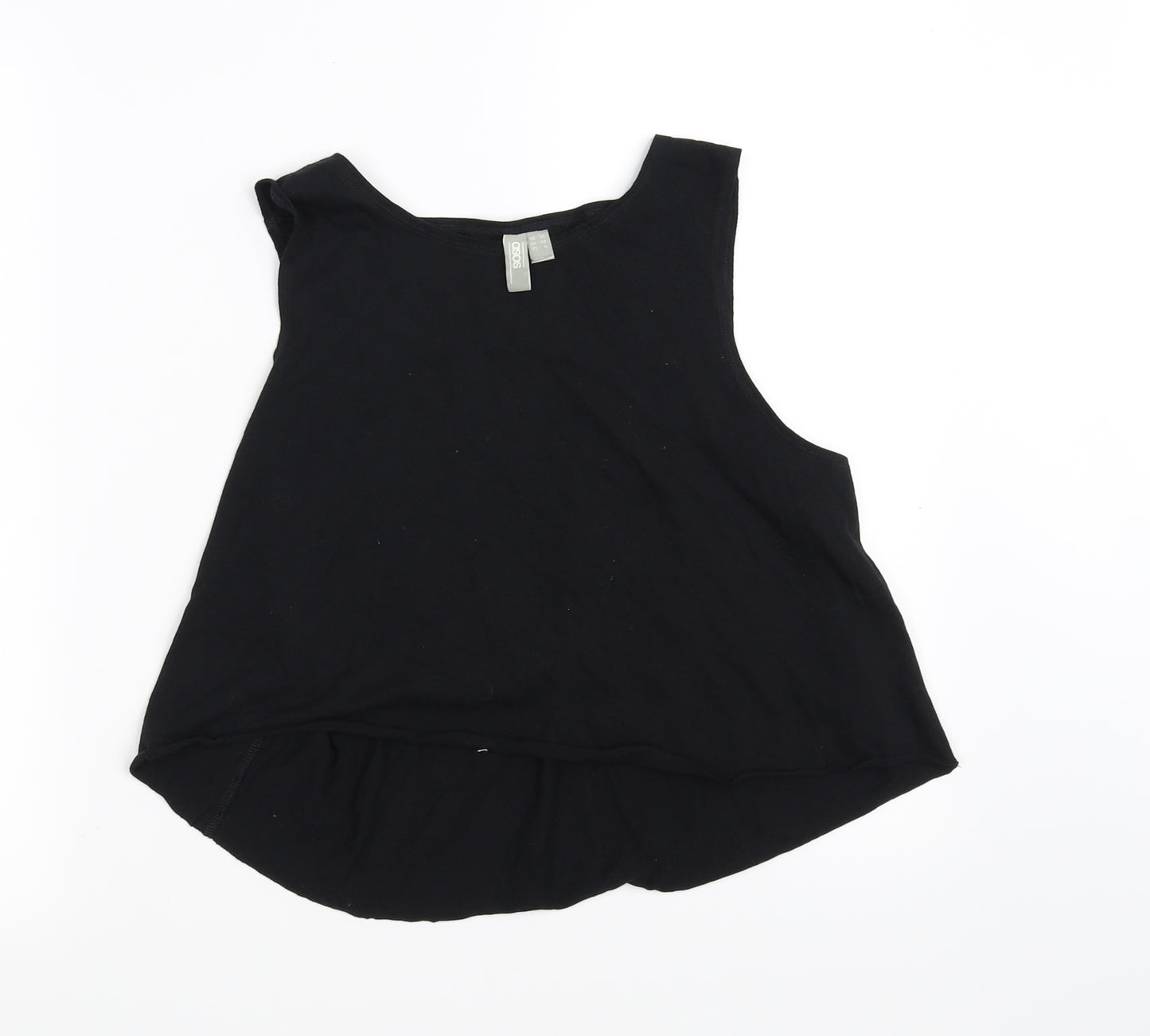 ASOS Womens Black   Basic Tank Size 10
