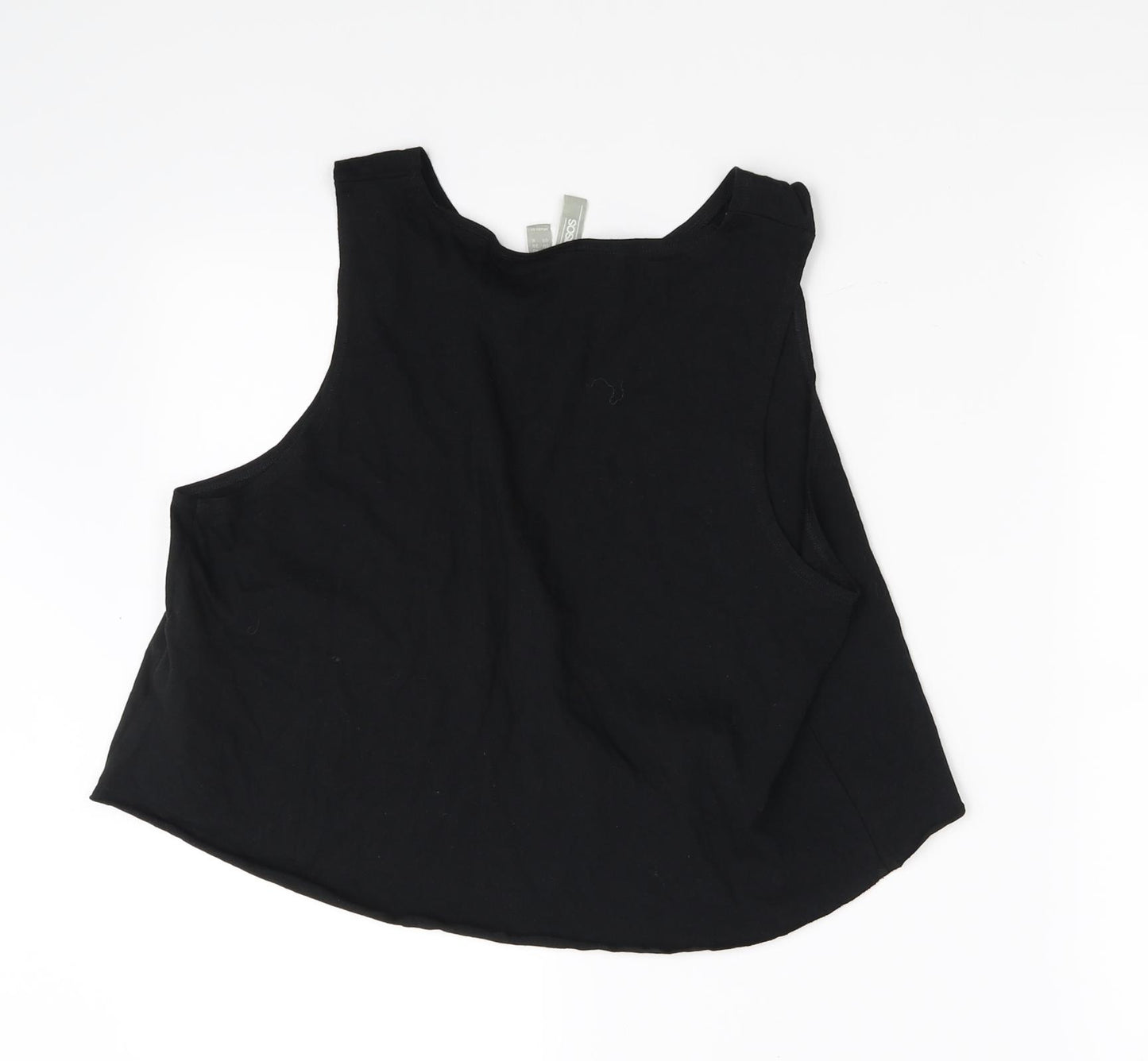 ASOS Womens Black   Basic Tank Size 10