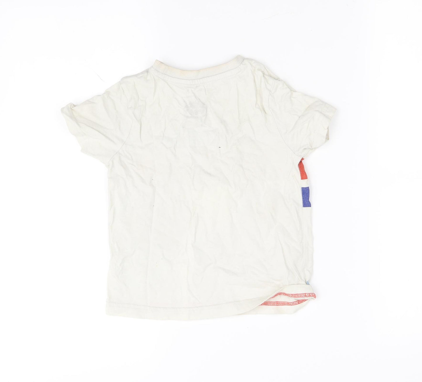 Awesome Girls White   Basic T-Shirt Size 3-4 Years
