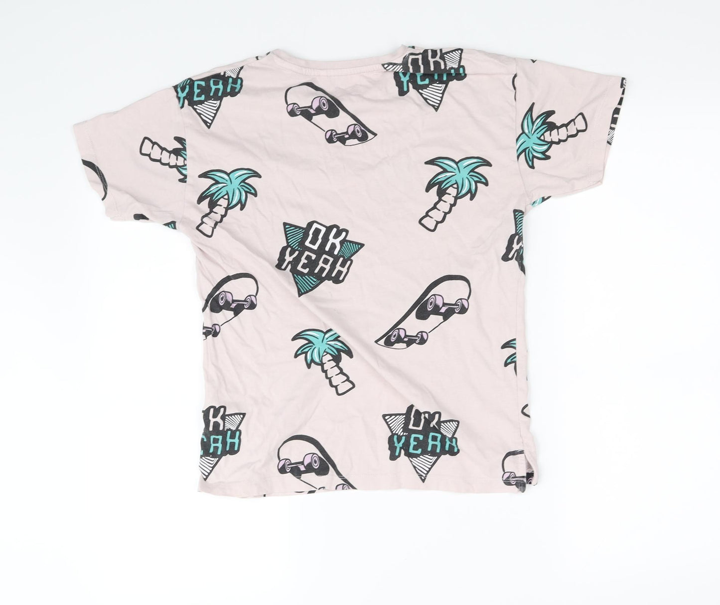 NEXT Girls Pink   Basic T-Shirt Size 9 Years