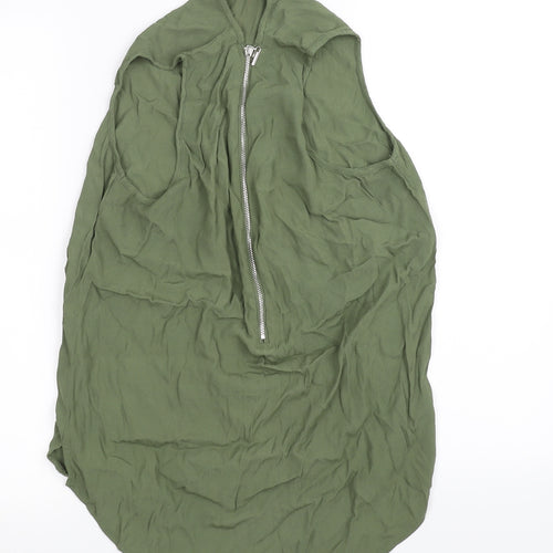 New Look Womens Green   Basic Blouse Size 8