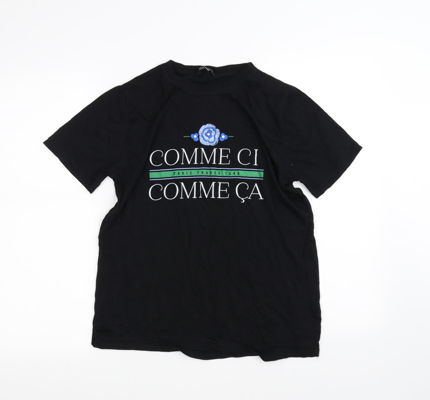 New Look Womens Black   Basic T-Shirt Size 12