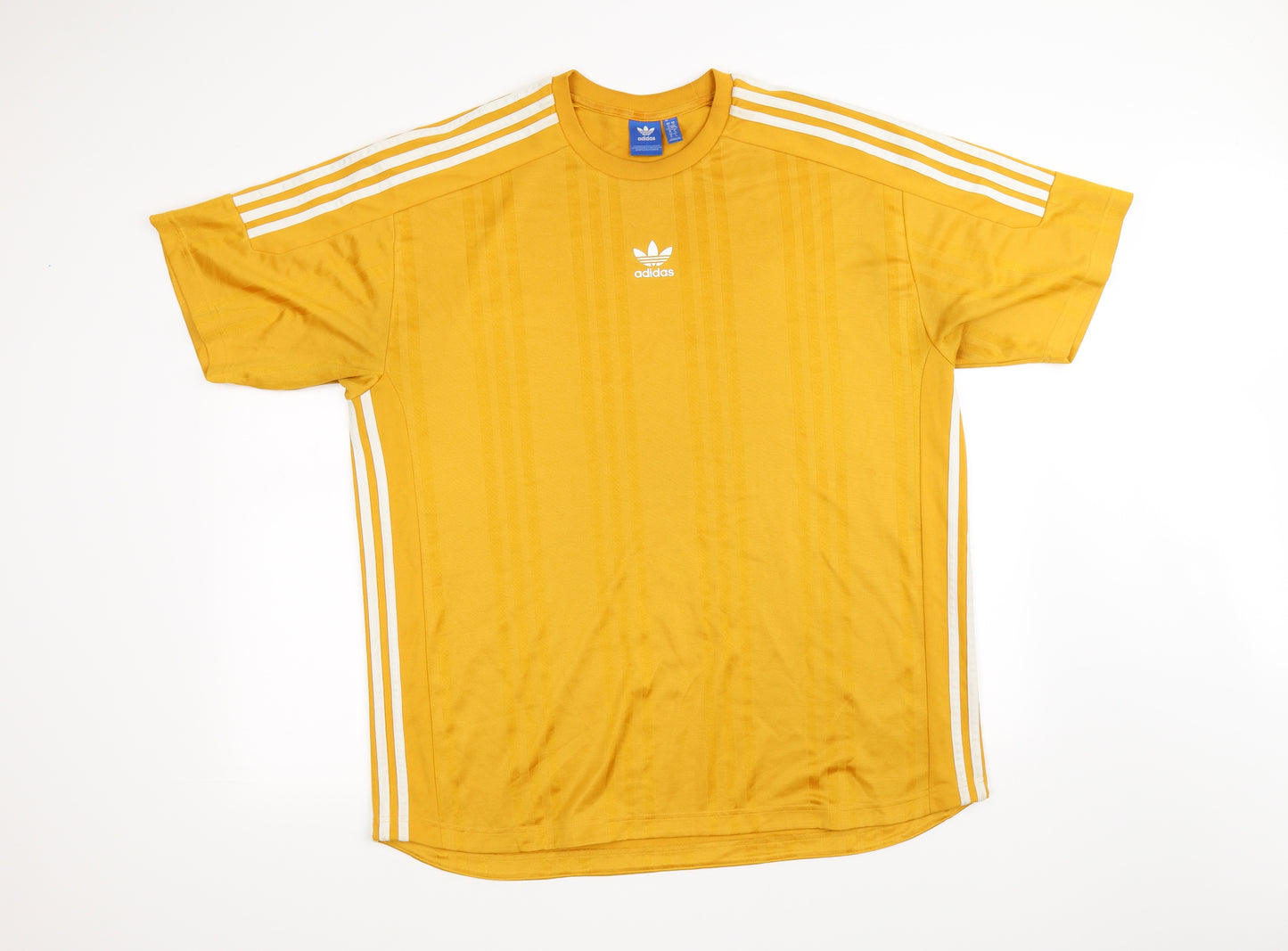 adidas Mens Yellow    T-Shirt Size XL