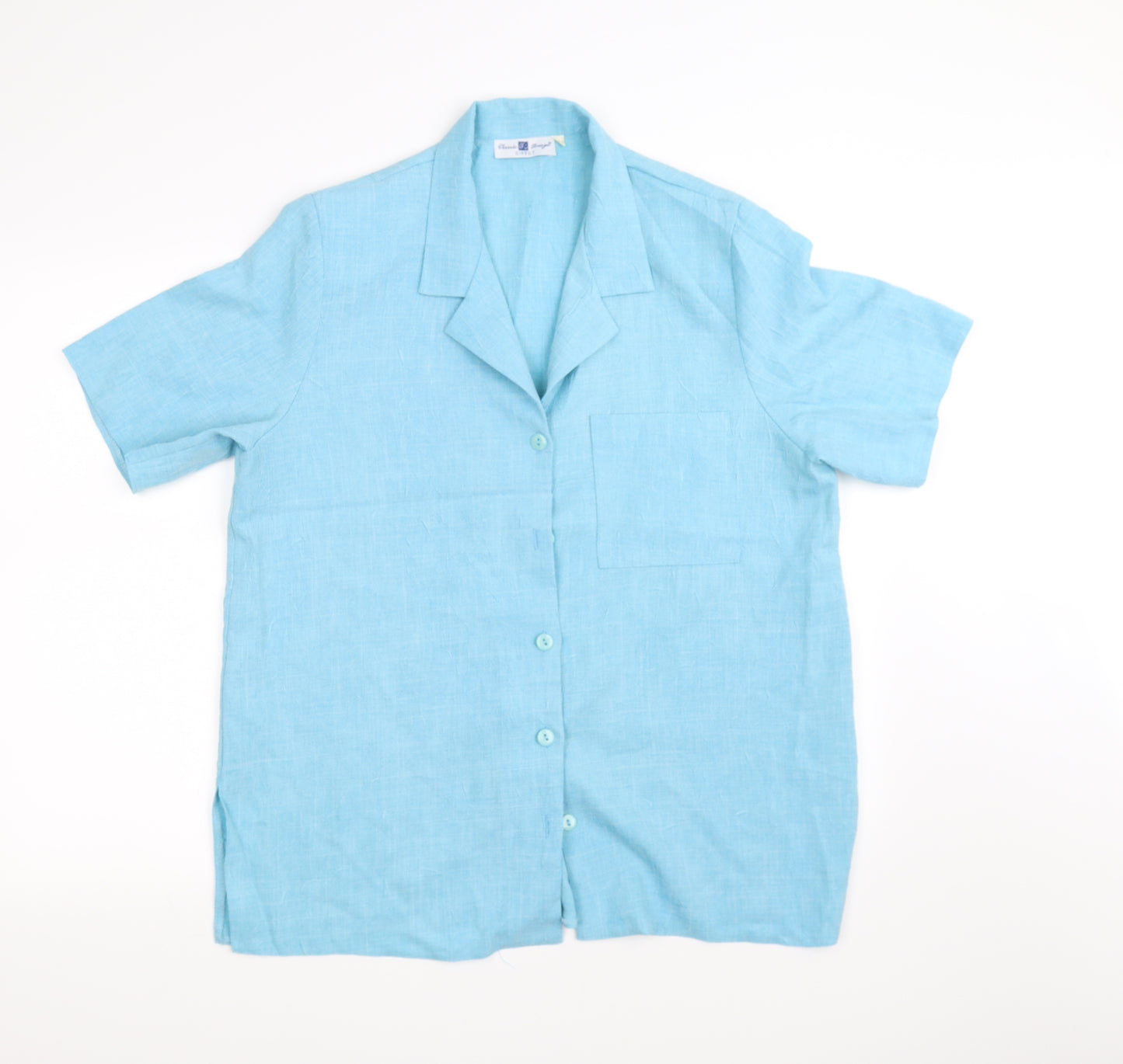 classic fringe Womens Blue   Basic Polo Size 18