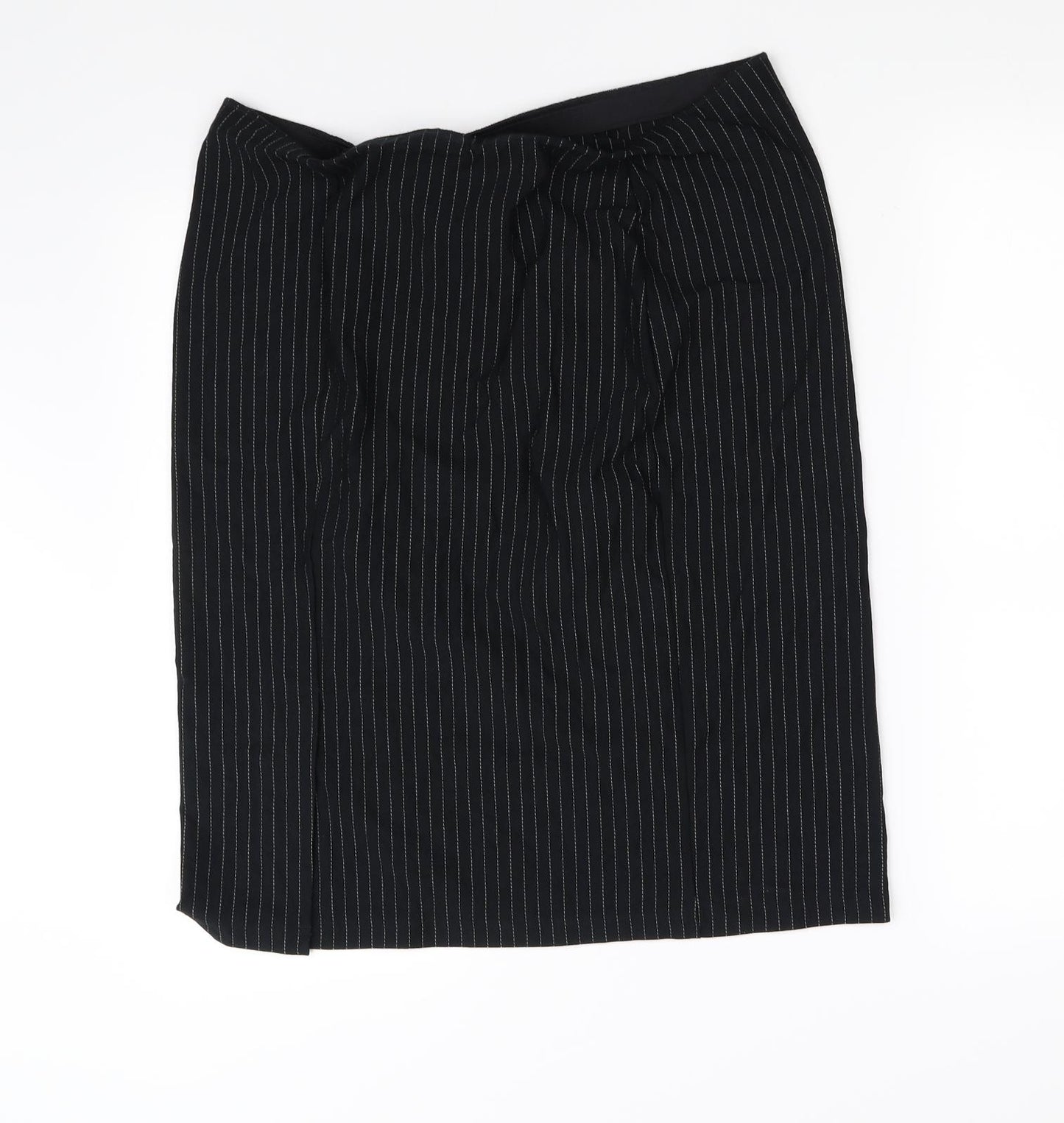Marks and Spencer Womens Black   Flare Skirt Size 16
