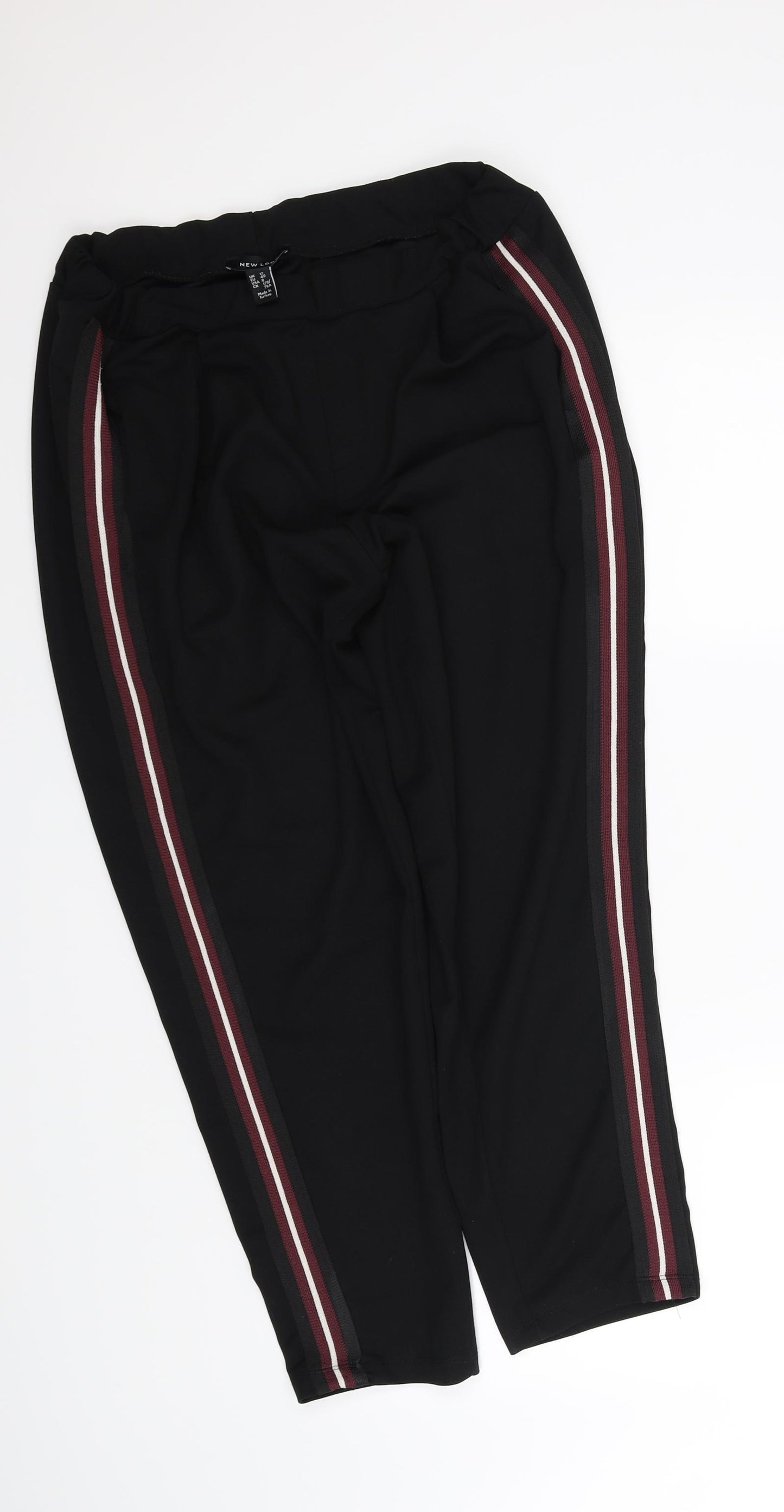 New Look Womens Black   Trousers  Size 12 L28 in