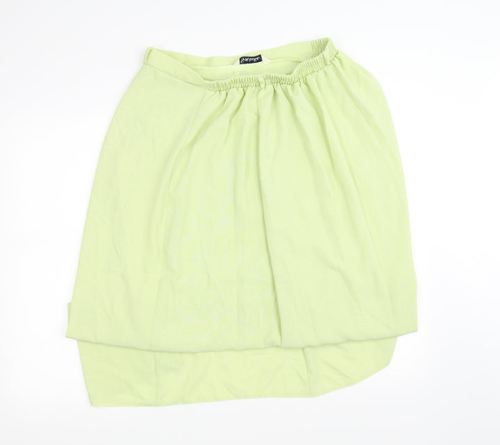 isebella Womens Green   Flare Skirt Size 18