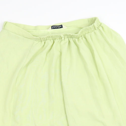 isebella Womens Green   Flare Skirt Size 18