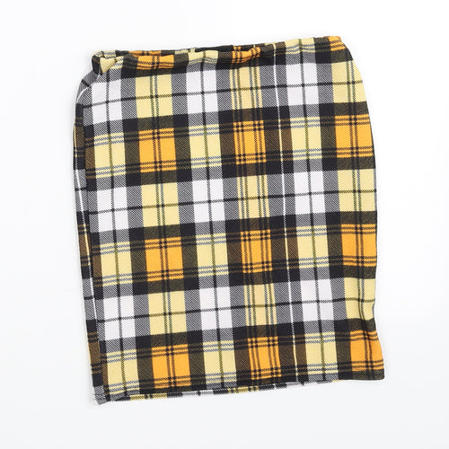 pretty little thiung Womens Yellow   Mini Skirt Size 6