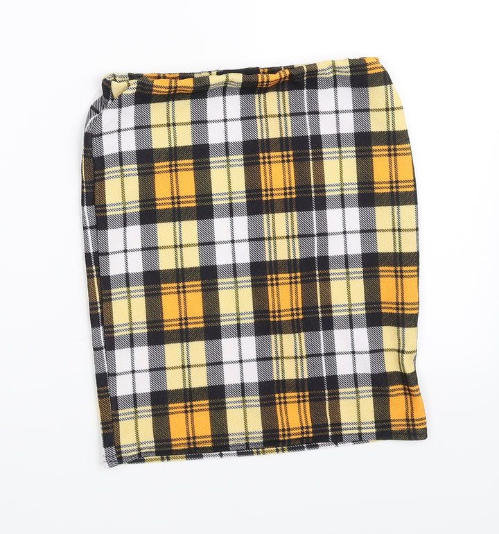 pretty little thiung Womens Yellow Mini Skirt Size 6