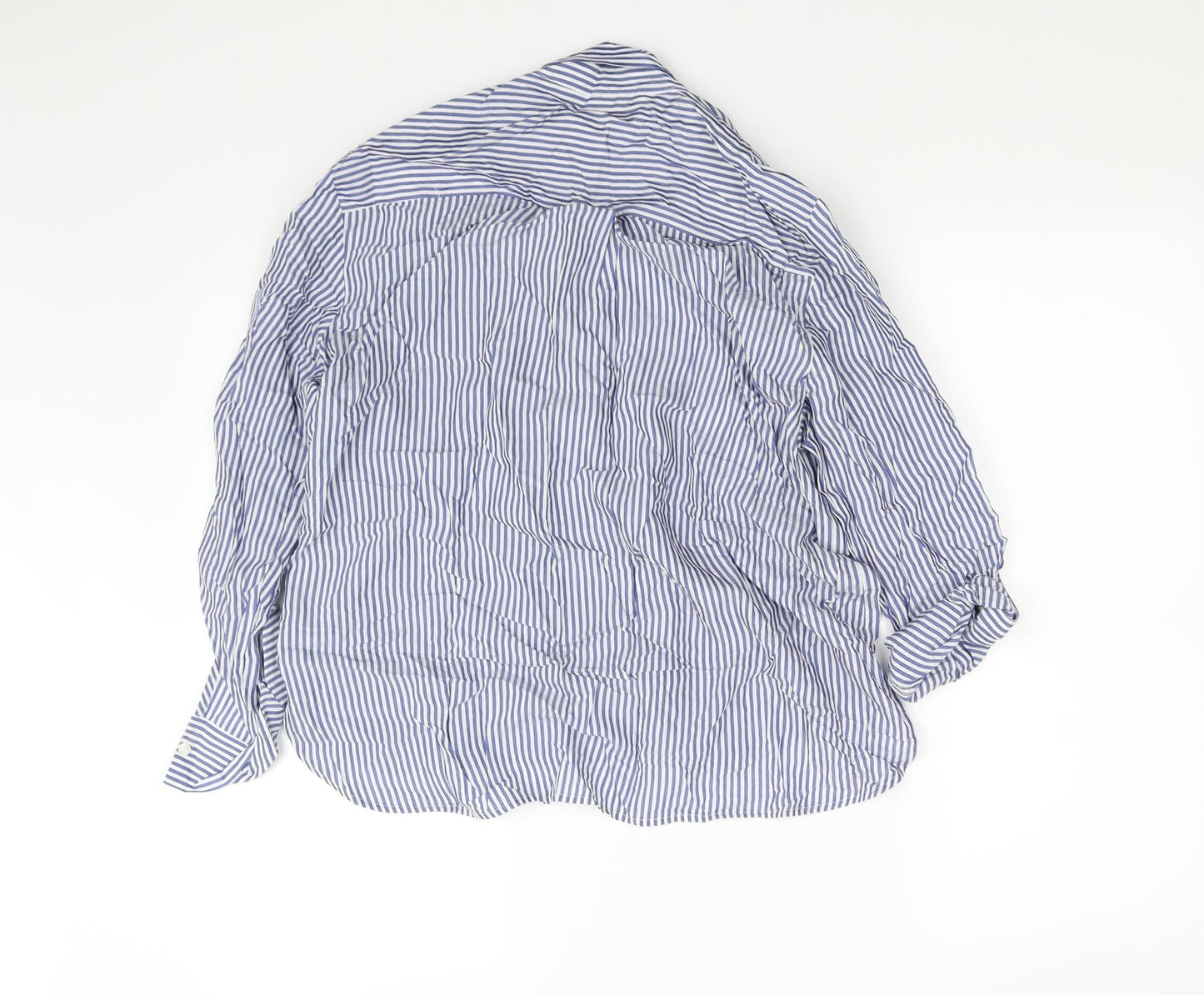 NEXT Womens Blue   Basic Button-Up Size 14