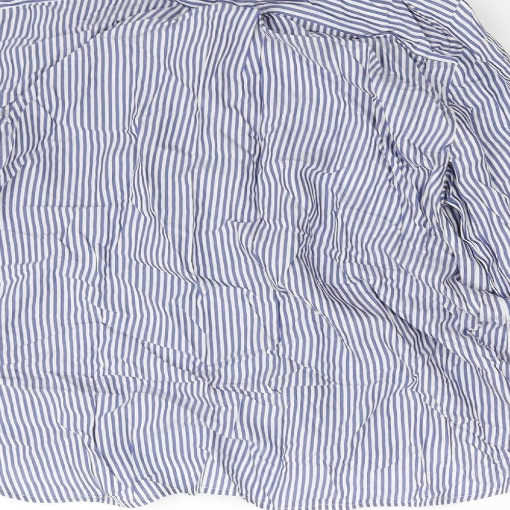 NEXT Womens Blue   Basic Button-Up Size 14