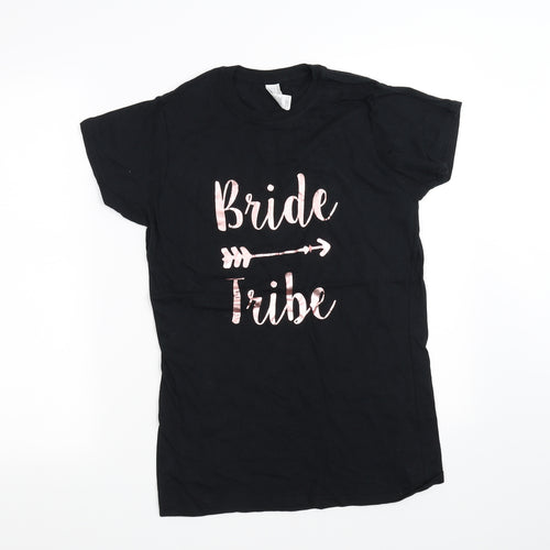 pre worn Womens Black   Basic T-Shirt Size 16