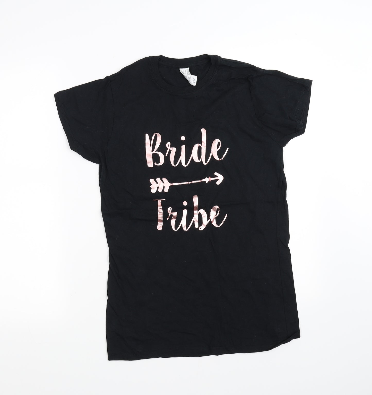 pre worn Womens Black   Basic T-Shirt Size 16