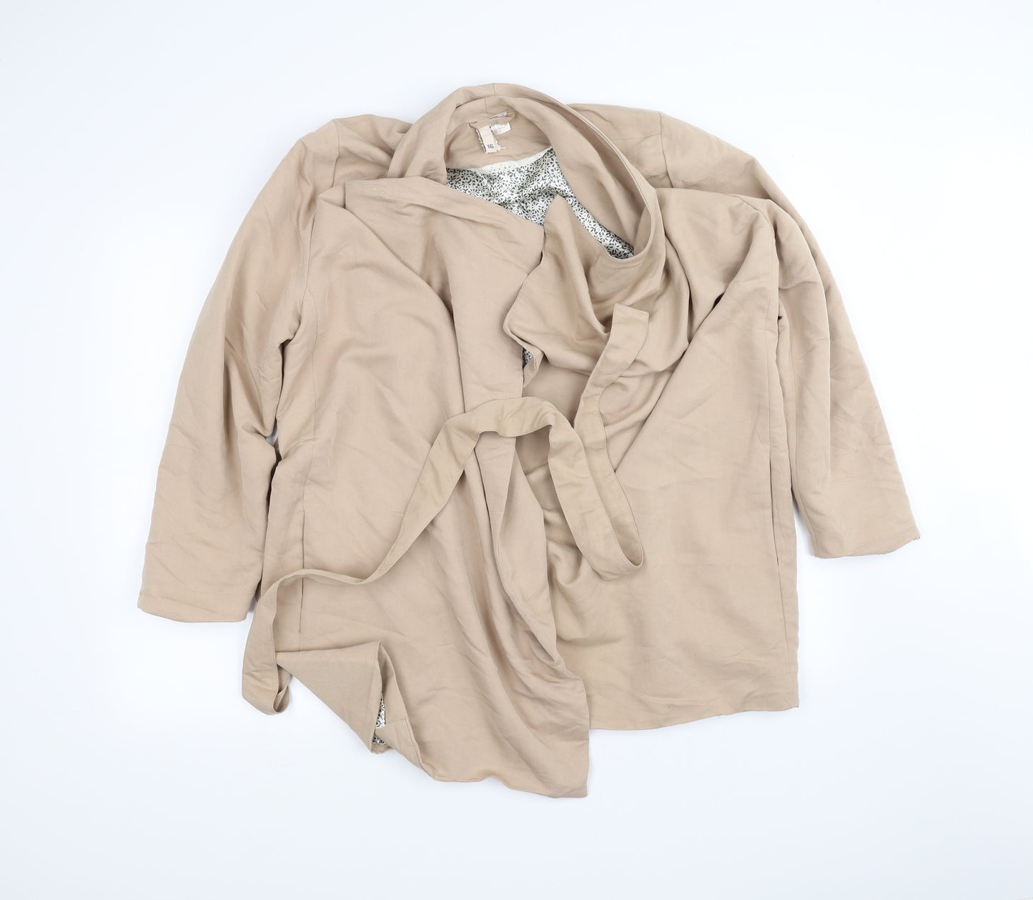 pre worn Womens Beige   Jacket Coat Size 16
