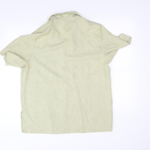 classic fringe Womens Beige   Basic Blouse Size 20