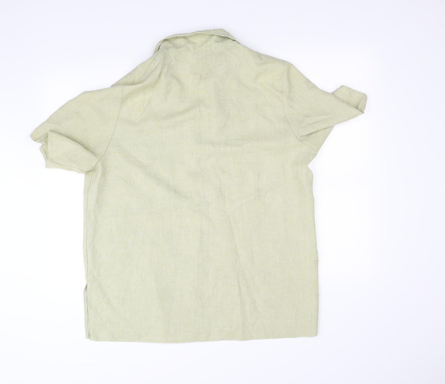 classic fringe Womens Beige   Basic Blouse Size 20