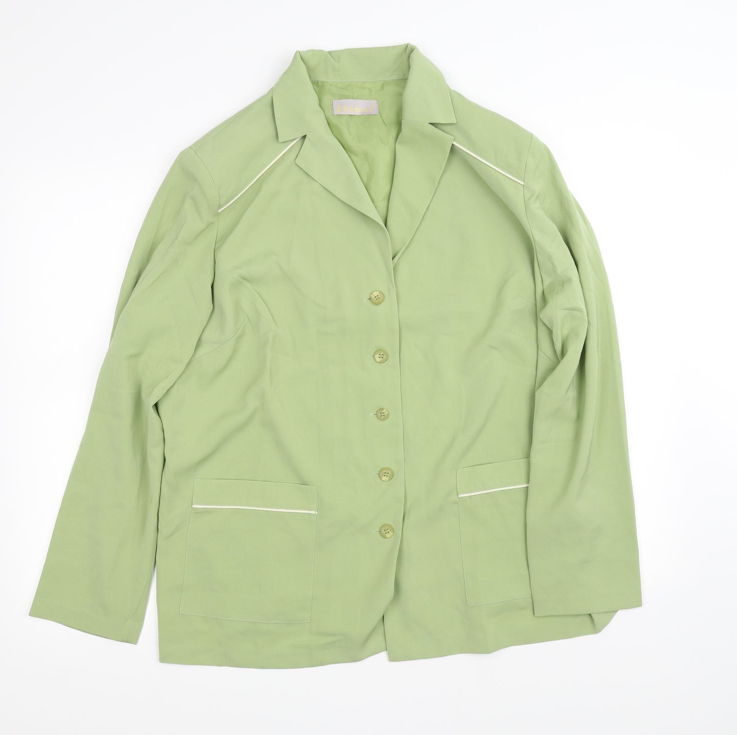 Daxon Womens Green   Jacket Blazer Size 18