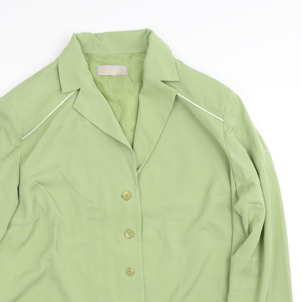 Daxon Womens Green   Jacket Blazer Size 18
