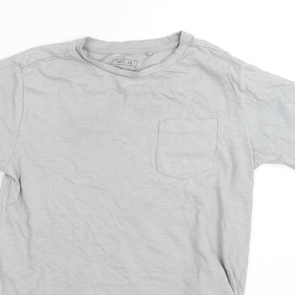 NEXT Boys Grey   Basic T-Shirt Size 9 Years