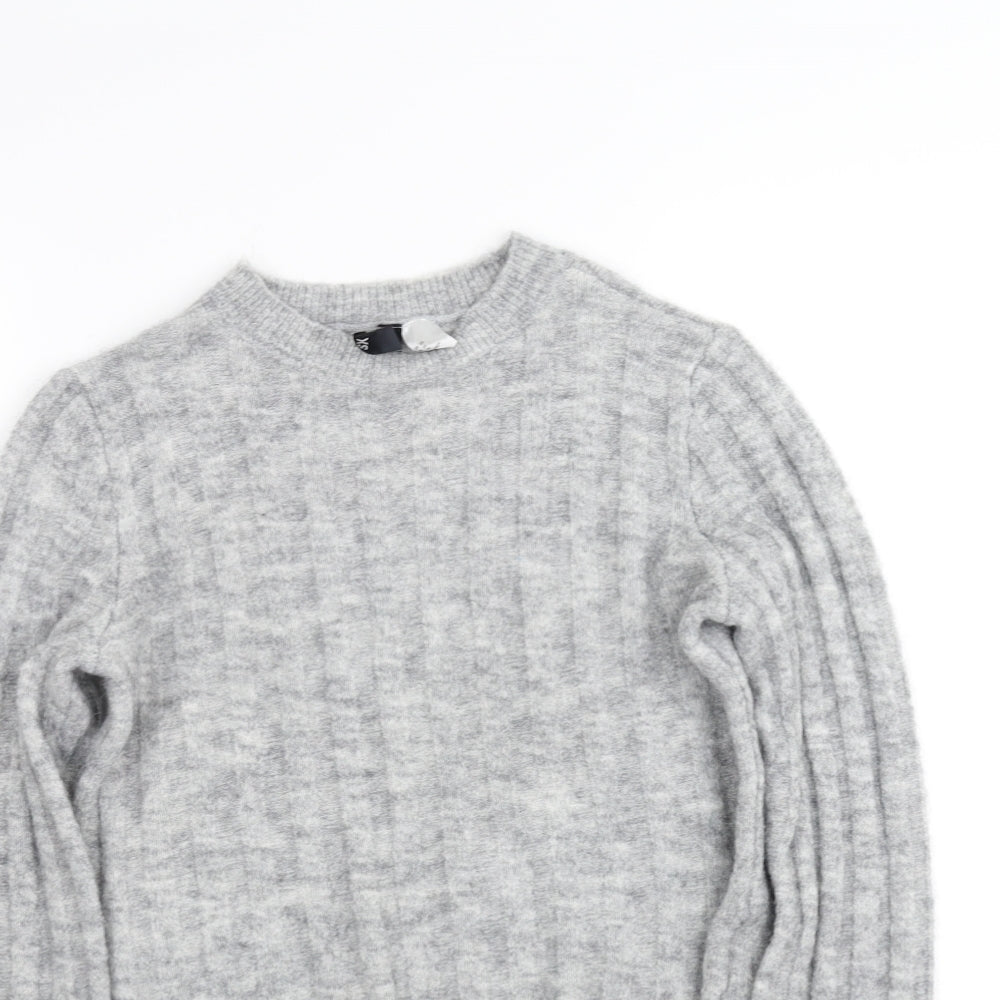 Divided by H&M Womens Grey   Pullover Jumper Size XS