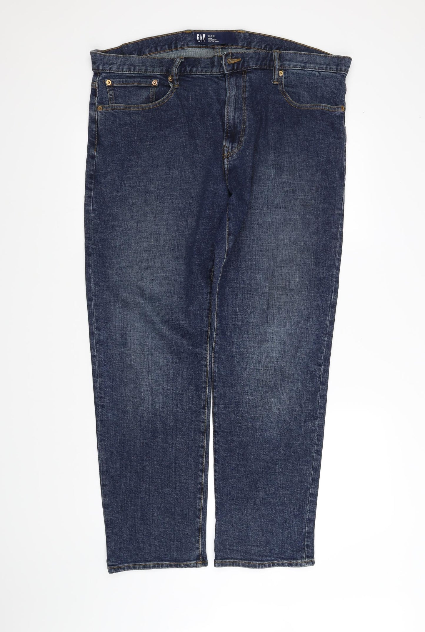 Gap Womens Blue   Trousers  Size L L32 in