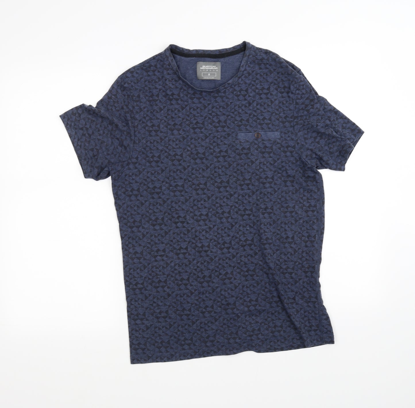 burton menswear Womens Blue   Basic T-Shirt Size S