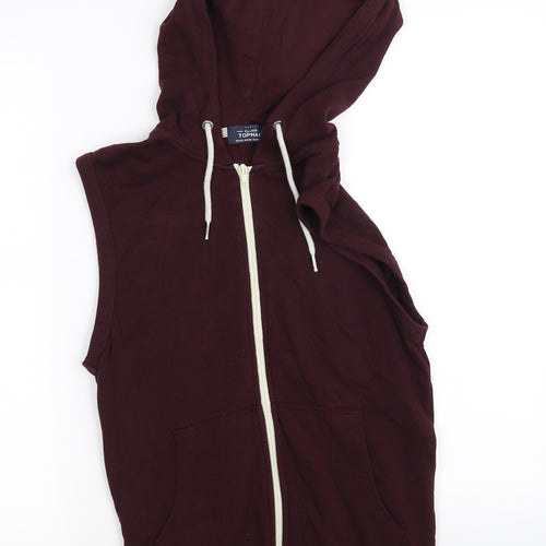 Topman Womens Purple   Gilet Jacket Size XS