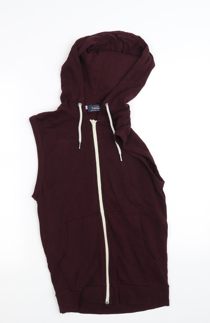Topman Womens Purple   Gilet Jacket Size XS